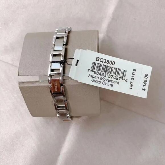 Fossil BQ3800 Karli Mini Three-Hand Stainless Steel Watch
